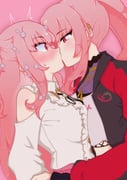 mori_calliope mori_calliope_(kawaiiope) mori_calliope_(streetwear) (hololive hololive_english) drawn by nano_(fushide)