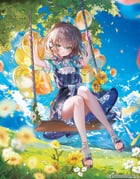 yaguruma_rine yaguruma_rine_(2nd_costume) (nijisanji) drawn by utsuhostoria