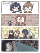 ceres_fauna nanashi_mumei ninomae_ina'nis ouro_kronii watson_amelia (hololive hololive_english) drawn by fong_(fongthe0125)