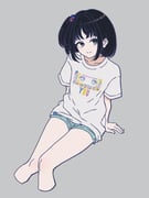 amemori_sayo (nijisanji) drawn by nkymyura