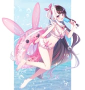 yorumi_rena yorumi_rena_(7th_costume) (nijisanji) drawn by shiohari_kanna