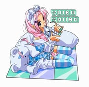 shiina_yuika shiina_yuika_(13th_costume) (nijisanji) drawn by suketako_(gh0467)