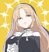 sister_claire sister_claire_(1st_costume) (nijisanji) drawn by yuuki_(irodo_rhythm)