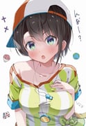 oozora_subaru oozora_subaru_(1st_costume) (hololive) drawn by kuno_(kc9s)