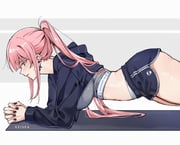 mori_calliope (hololive hololive_english) drawn by keisea