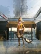 gigi_murin (hololive hololive_english) drawn by advarcher