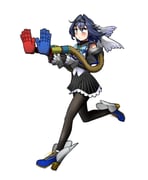 ouro_kronii (hololive hololive_english poppy_playtime) drawn by ddolbang