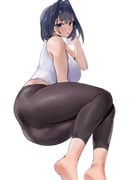 ouro_kronii (hololive hololive_english) drawn by yotamono