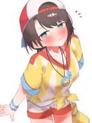 oozora_subaru oozora_subaru_(1st_costume) (hololive) drawn by tepenchi