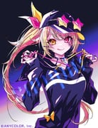 hoshikawa_sara (gimmexgimme_(vocaloid) nijisanji) drawn by yudeazu_king