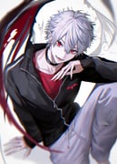 kuzuha_(1st_costume)_(nijisanji) kuzuha_(nijisanji) (nijisanji) drawn by znjxlz