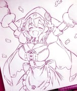 warabeda_meiji (nijisanji) drawn by tsukareta_san