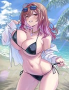 ichijou_ririka (hololive hololive_dev_is) drawn by getsumenjin