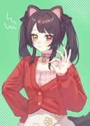 inui_toko saotome_berry saotome_berry_(2nd_costume) (nijisanji) drawn by doidamon