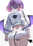 tokoyami_towa (hololive) drawn by kkato