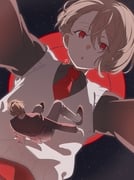 carrie-chan kagami_hayato kagami_hayato_(1st_costume) (carrie_(song) nijisanji) drawn by mosuko