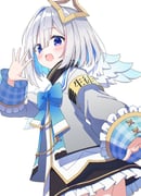 amane_kanata amane_kanata_(1st_costume) (hololive) drawn by kaie