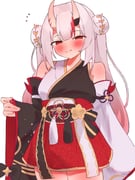 nakiri_ayame nakiri_ayame_(8th_costume) (hololive) drawn by tepenchi