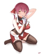 houshou_marine houshou_marine_(1st_costume) (hololive) drawn by forutaro