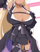 nerissa_ravencroft nerissa_ravencroft_(1st_costume) tsukumo_sana (hololive hololive_english) drawn by erikuukun