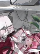 raora_panthera raora_panthera_(1st_costume) (hololive hololive_english) drawn by 1046u