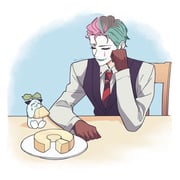 joe_rikiichi joe_rikiichi_(2nd_costume) mameneko_(leos_vincent) (nijisanji) drawn by kakaramama