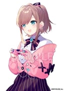 suzuhara_lulu suzuhara_lulu_(1st_costume) (nijisanji) drawn by saine
