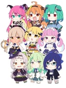 a-chan_(2nd_costume)_(hololive) a-chan_(hololive) ceres_fauna ceres_fauna_(1st_costume) kiryu_coco kiryu_coco_(1st_costume) mano_aloe minato_aqua minato_aqua_(1st_costume) murasaki_shion murasaki_shion_(1st_costume) tsukumo_sana tsukumo_sana_(1st_costume) uruha_rushia uruha_rushia_(1st_costume) yatagarasu_(tsukumo_sana) yozora_mel yozora_mel_(1st_costume) (hololive hololive_english) drawn by giao2_ng