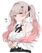 elu_(11th_costume)_(nijisanji) elu_(nijisanji) (nijisanji) drawn by emi537469