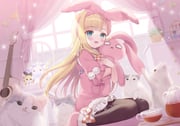 mononobe_alice mononobe_alice_(6th_costume) (nijisanji) drawn by hoshimame_mana