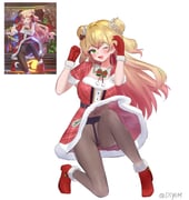 momosuzu_nene (hololive) drawn by d5y0m