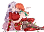 pavolia_reine takanashi_kiara (hololive hololive_english hololive_indonesia) drawn by oioi_ainomo