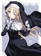 sister_claire sister_claire_(1st_costume) (nijisanji) drawn by take_shinobu