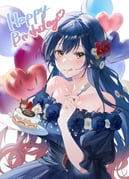 fumi_(1st_costume)_(nijisanji) hoshikawa_sara hoshikawa_sara_(1st_costume) yamagami_karuta (nijisanji) drawn by sakauri_rk