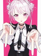 shiina_yuika shiina_yuika_(14th_costume) (nijisanji) drawn by pani_ta