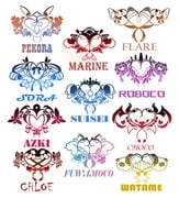 azki_(hololive) elfriend_(shiranui_flare) fuwawa_abyssgard hoshimachi_suisei houshou_marine mococo_abyssgard roboco-san sakamata_chloe shiranui_flare tokino_sora tsunomaki_watame usada_pekora watamate yuzuki_choco (hololive hololive_english) drawn by rlus