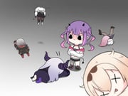 hakui_koyori hakui_koyori_(1st_costume) kazama_iroha la+_darknesss la+_darknesss_(1st_costume) sakamata_chloe sakamata_chloe_(1st_costume) takane_lui takane_lui_(1st_costume) tokoyami_towa tokoyami_towa_(1st_costume) (hololive) drawn by fong_(fongthe0125)