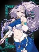 pavolia_reine pavolia_reine_(1st_costume) (hololive hololive_indonesia) drawn by pochi_(pochi-goya)