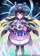 tsukino_mito tsukino_mito_(moon!!) (nijisanji wixoss) drawn by 90kyuuri