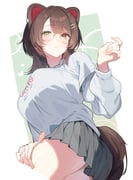 inui_toko inui_toko_(hoodie) (nijisanji) drawn by terea236565905