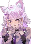 nekomata_okayu nekomata_okayu_(gyaru) (hololive) drawn by suzka225