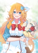 otogibara_era otogibara_era_(1st_costume) (nijisanji) drawn by hitsuji_hiko_(mareep15)