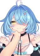 yukihana_lamy yukihana_lamy_(cyber) (hololive) drawn by 0u0u000