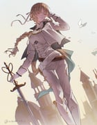 sister_claire (nijisanji) drawn by usumi0922