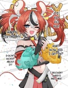 hakos_baelz hakos_baelz_(1st_costume) (hololive hololive_english) drawn by mayoa