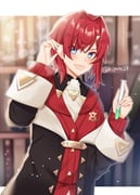 ange_katrina ange_katrina_(1st_costume) (nijisanji) drawn by sakura_yuto