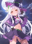 murasaki_shion murasaki_shion_(1st_costume) (hololive) drawn by sh1on