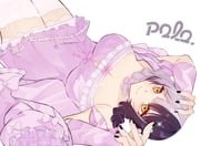 shiori_novella shiori_novella_(pajamas) (hololive hololive_english) drawn by pooro_(212_polo)
