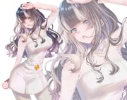 juufuutei_raden (hololive hololive_dev_is) drawn by chiyokurayuki