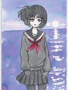 amemori_sayo amemori_sayo_(1st_costume) (nijisanji) drawn by nkymyura